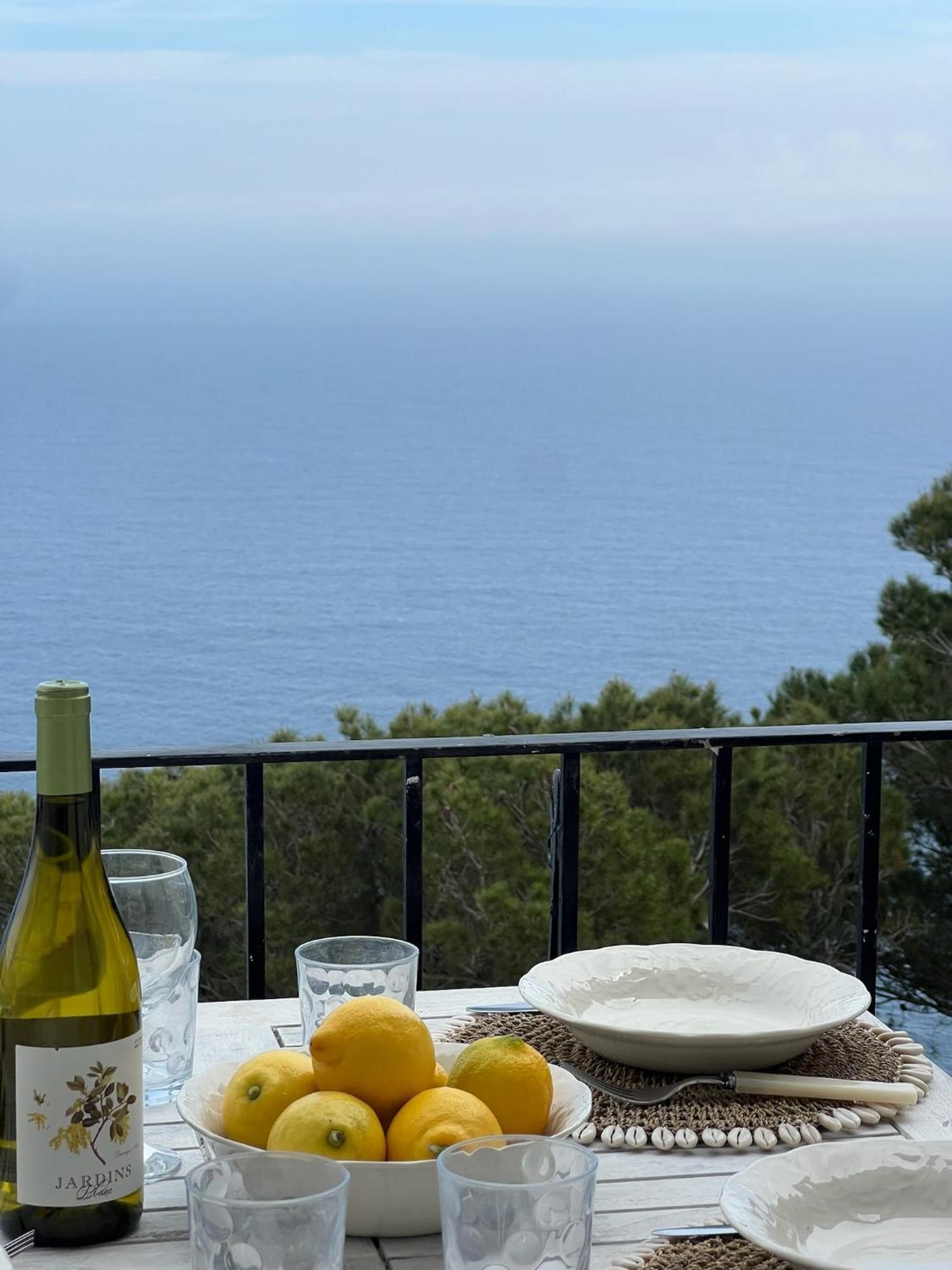 Casa Blanca De Begur Con Vistas Al Mar Y Piscina Villa Eksteriør billede