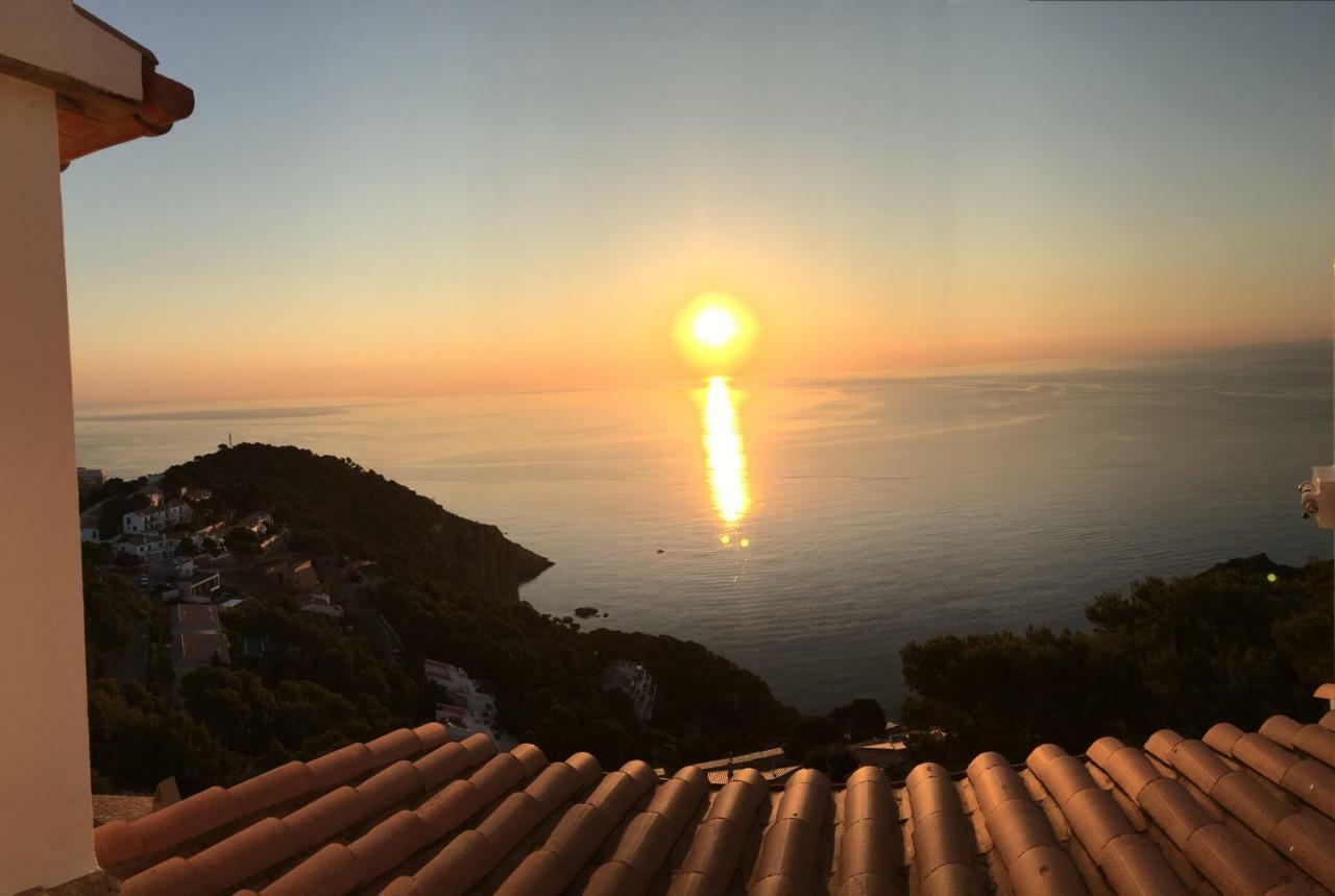 Casa Blanca De Begur Con Vistas Al Mar Y Piscina Villa Eksteriør billede